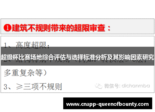 超级杯比赛场地综合评估与选择标准分析及其影响因素研究